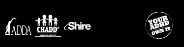 ADDA, CHADD, Shire Logos